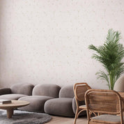 Tapisserie murale - Star Map - Delicate Constellations in Warm Shades