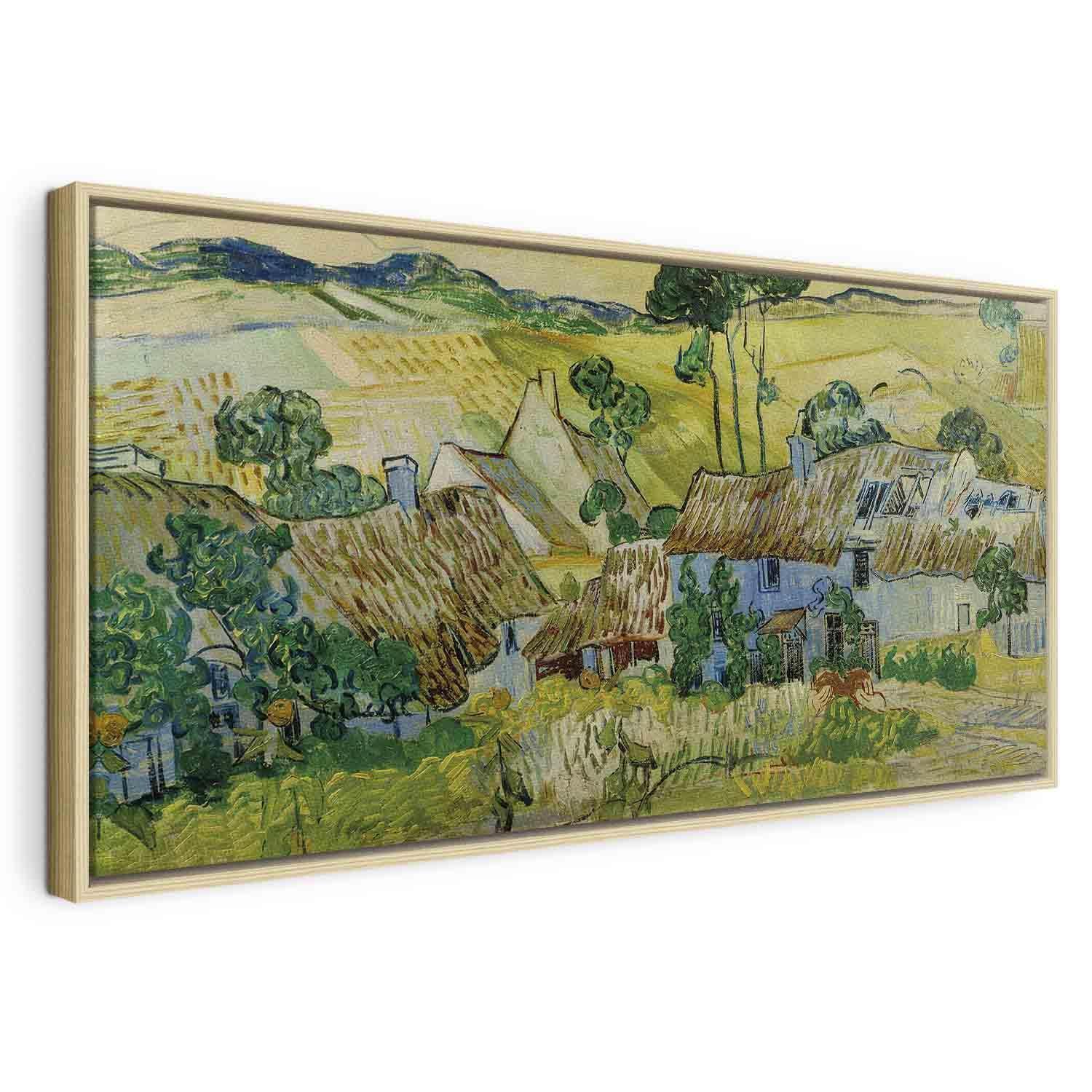 Tableau - Farms near Auvers (Vincent Van Gogh)