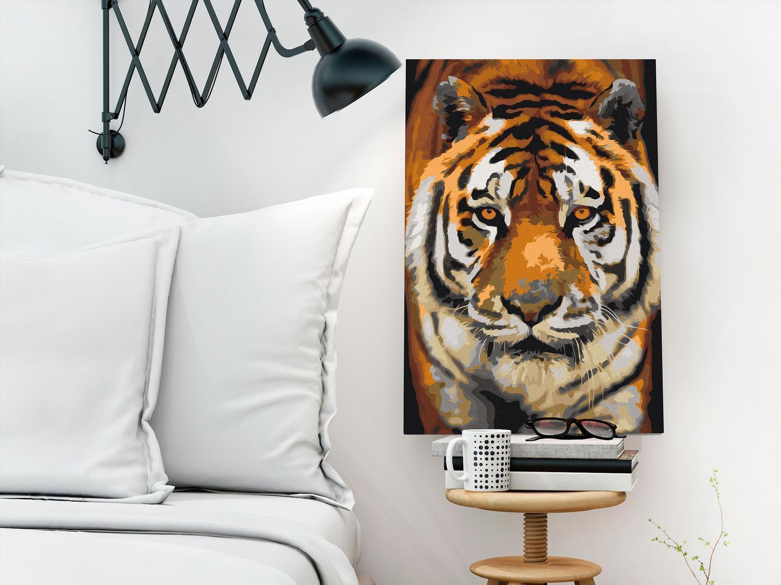 Peinture par numéros - Asian Tiger