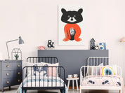 Tableau - Nice Mr Raccoon (1 Part) Vertical