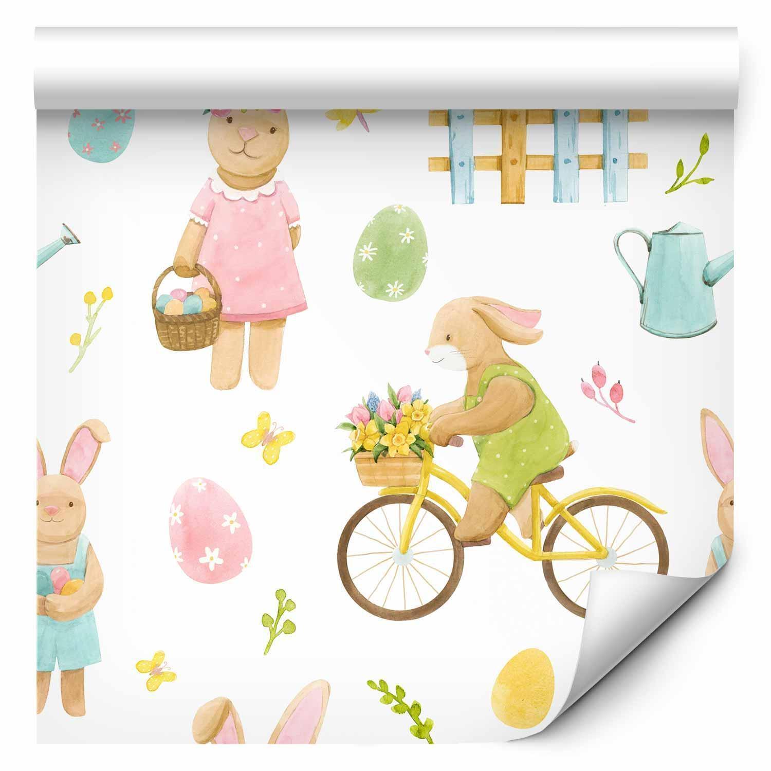 Tapisserie murale - Bunny Idyll