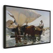 Tableau - The Return from Fishing (Joaquín Sorolla y Bastida)