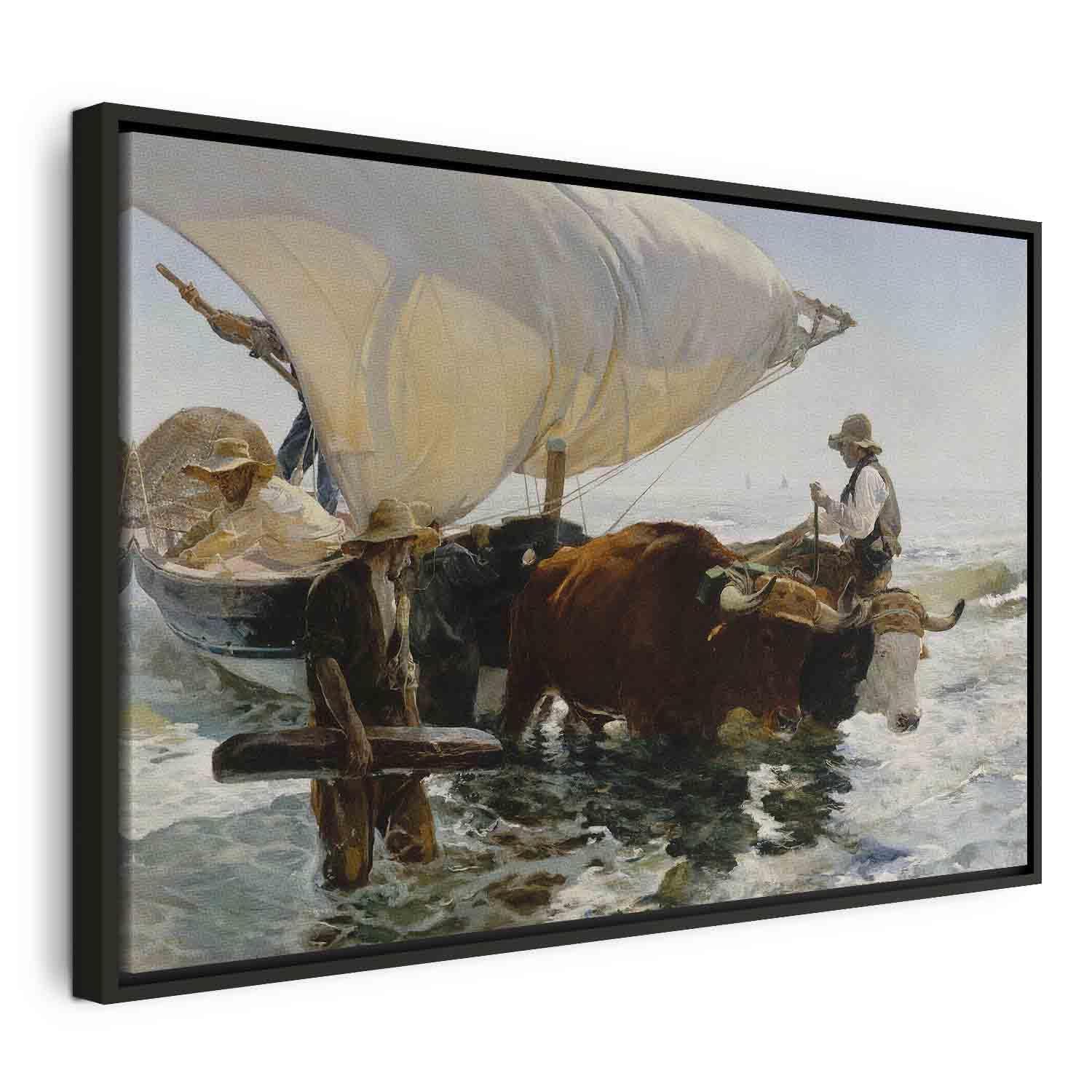 Tableau - The Return from Fishing (Joaquín Sorolla y Bastida)