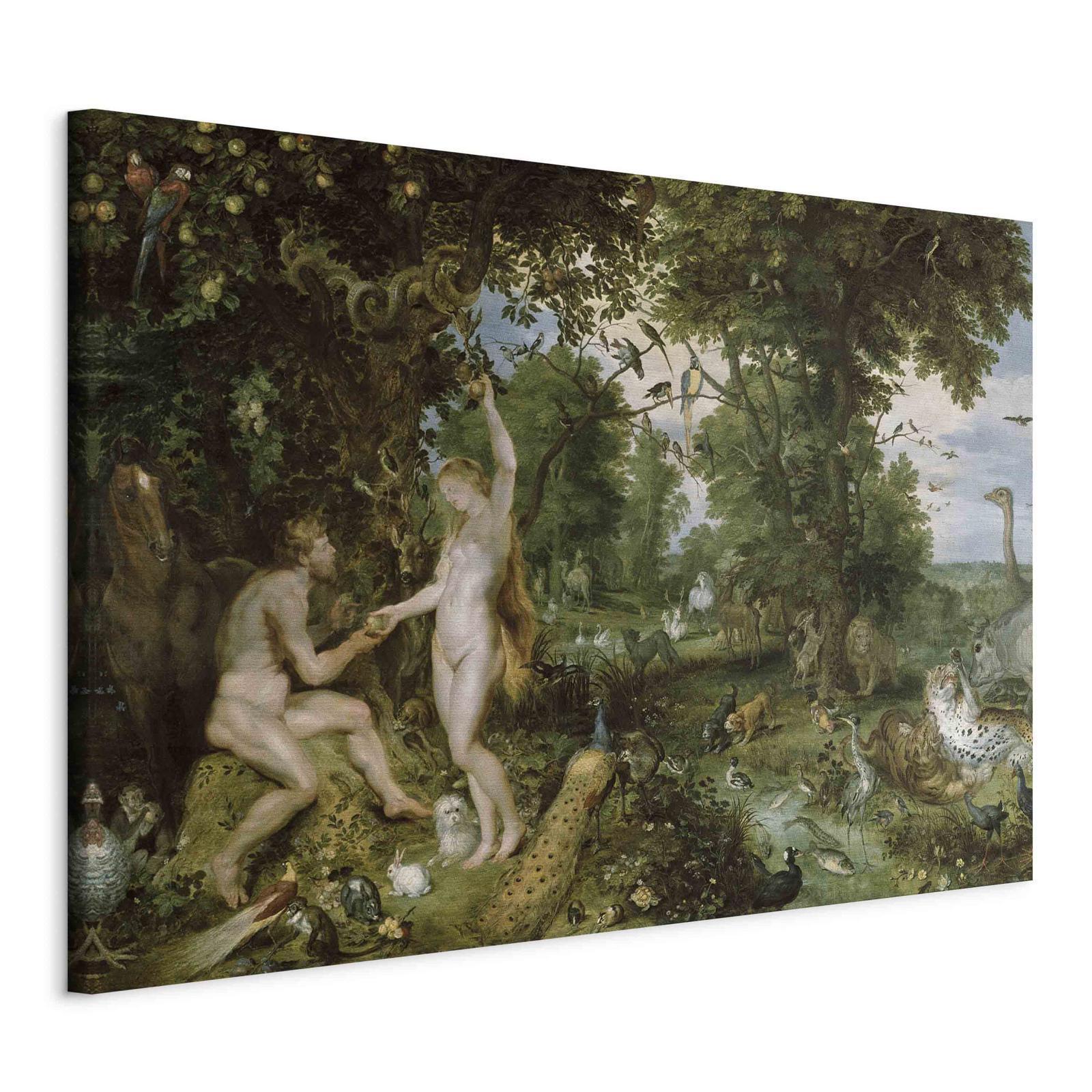 Tableau - The Garden of Eden with the Fall of Man (Peter Paul Rubens)