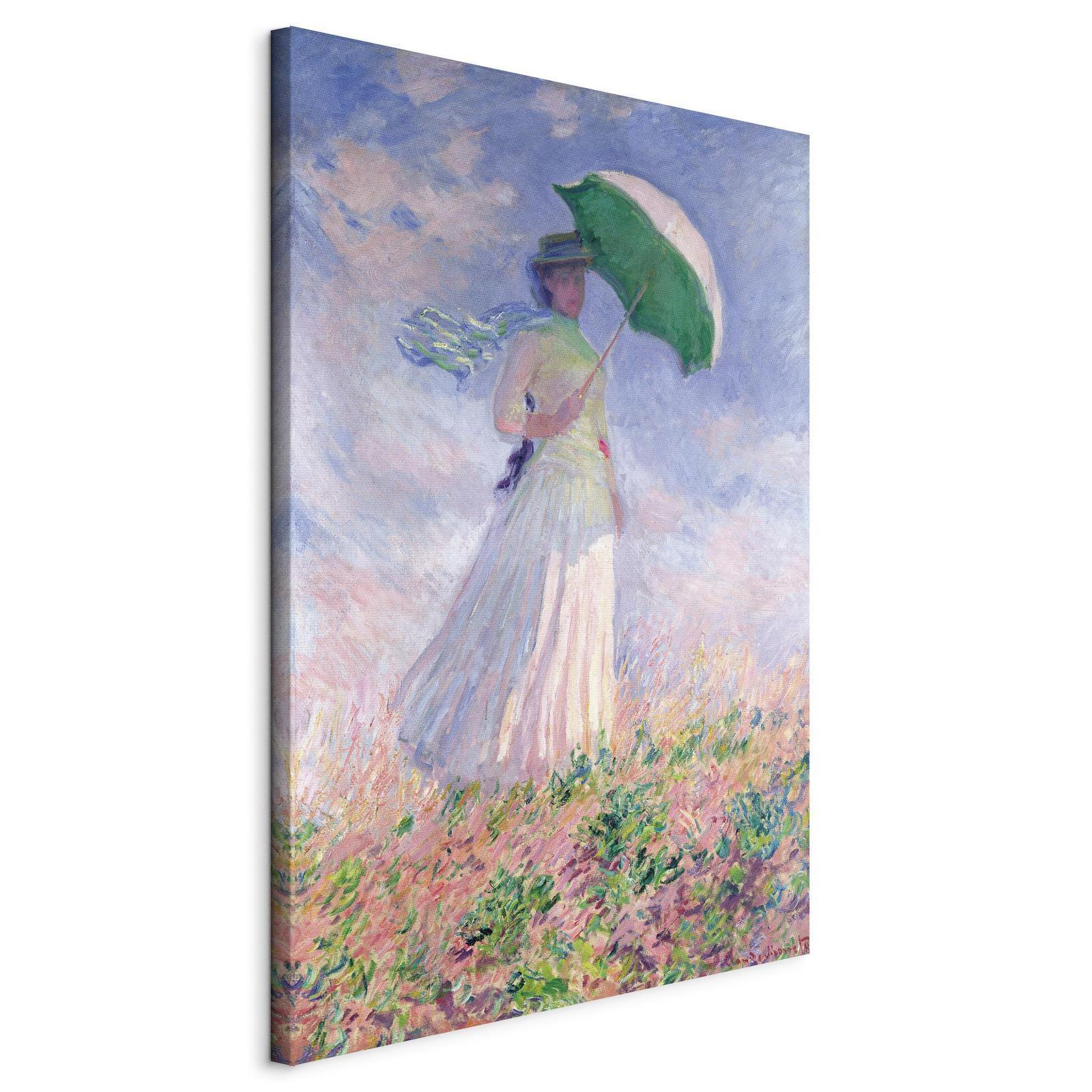 Tableau - Woman with a Parasol, facing right