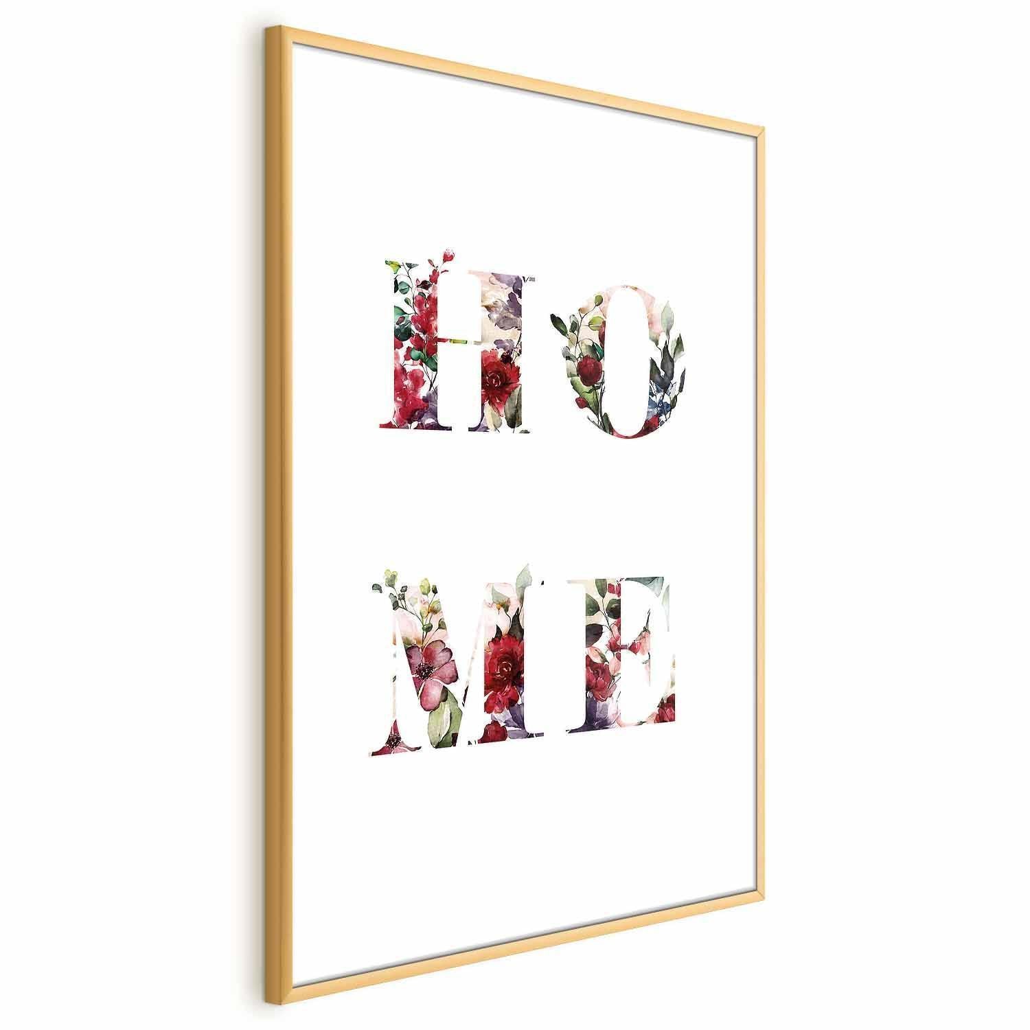 Poster - Home in Flowers
