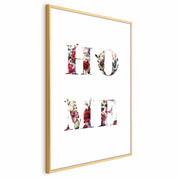 Poster - Home in Flowers