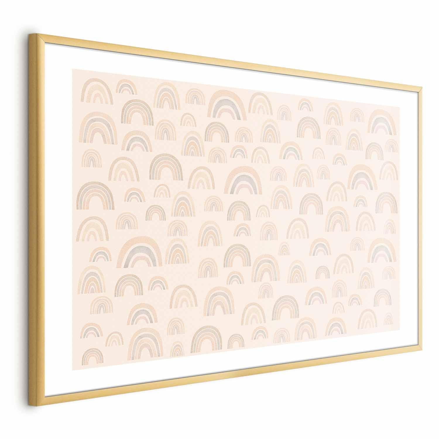 Poster - Pastel Rainbows