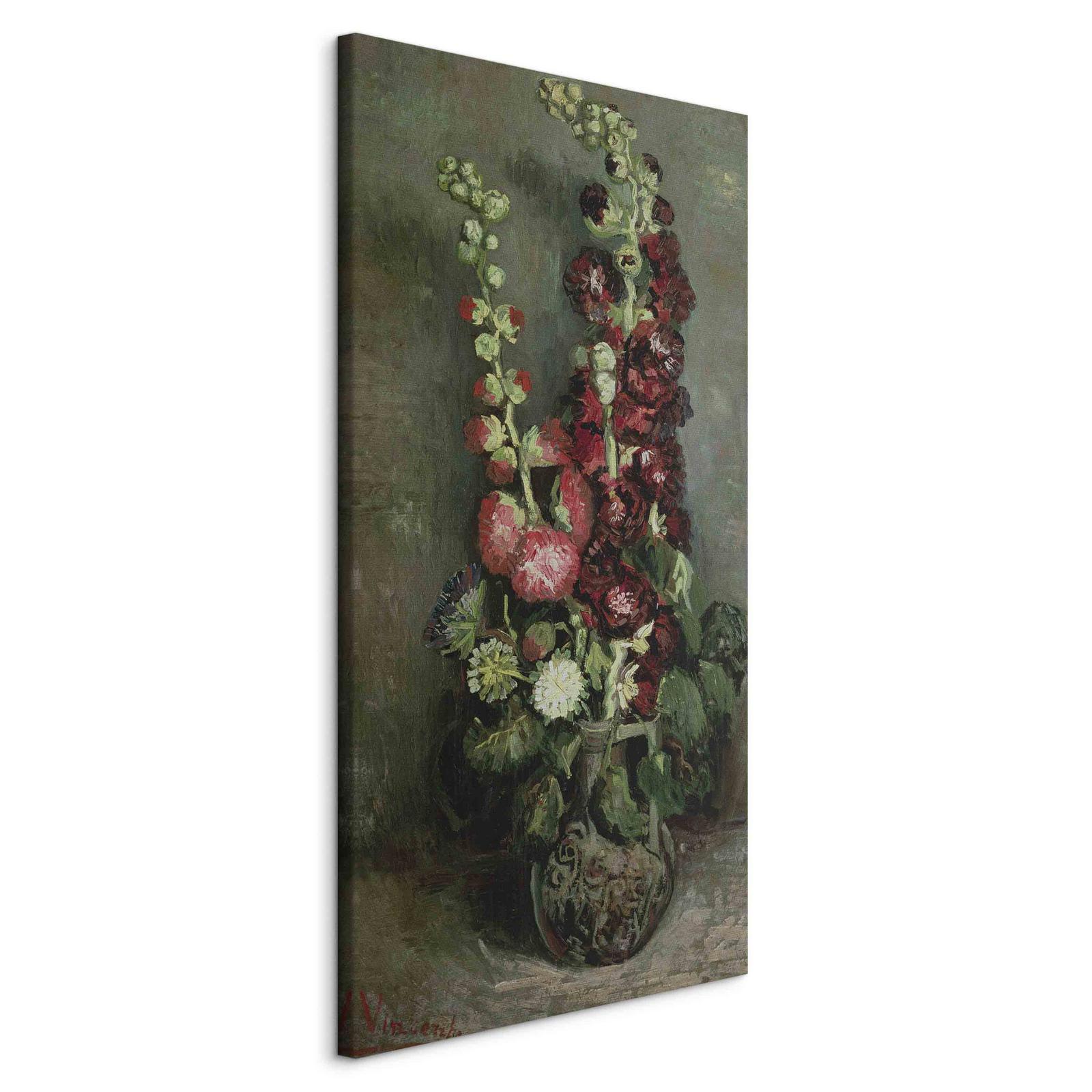 Tableau - Vase of Hollyhocks (Vincent Van Gogh)