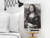 Peinture par numéros - Black and White Mona Lisa