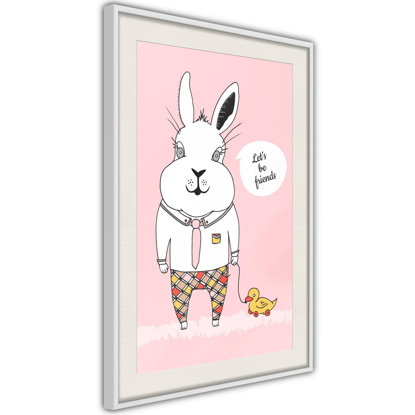 Affiche Lapin Amical