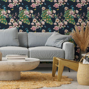 Tapisserie murale - Magnolias and Peacocks