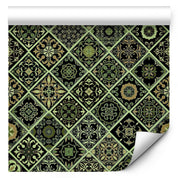 Tapisserie murale - Olive Mosaic