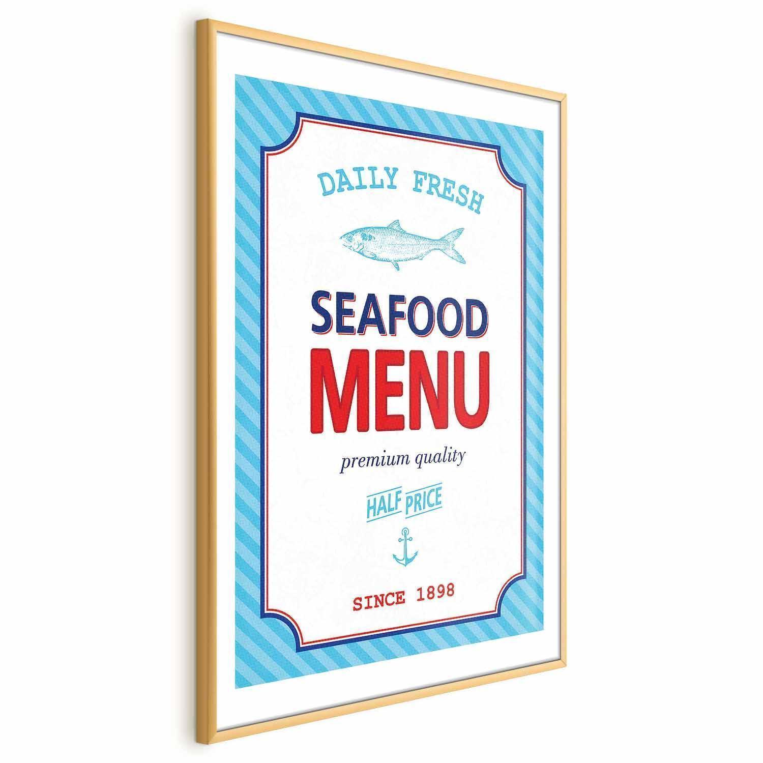 Poster - Menu
