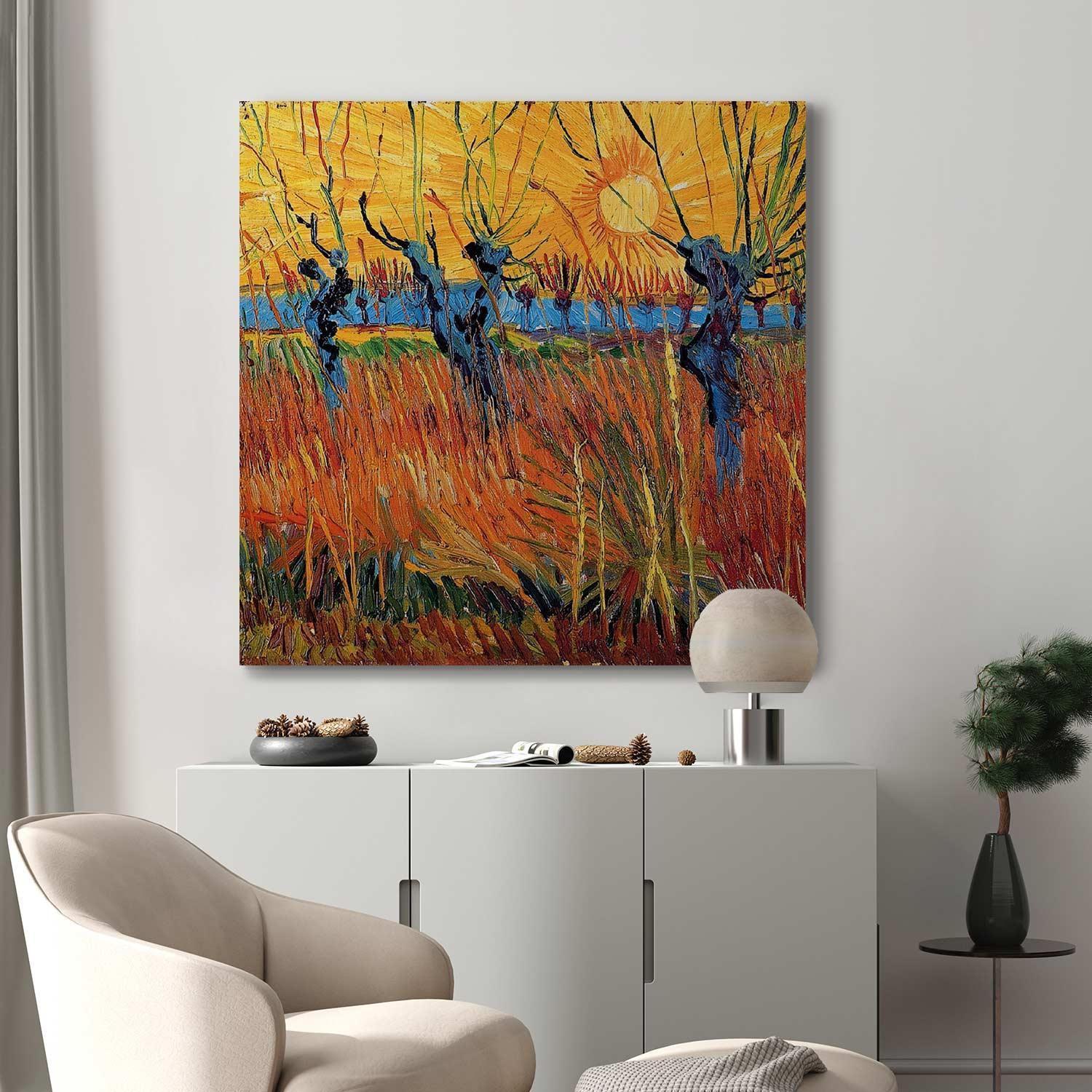 Tableau - Willows at Sunset