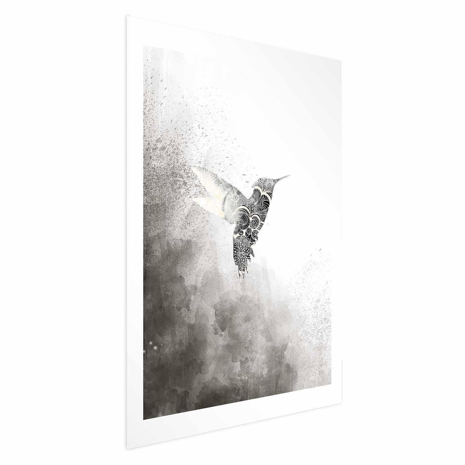 Poster - Ethnic Hummingbird