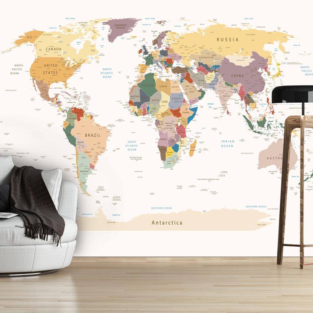 Papier peint - World Map
