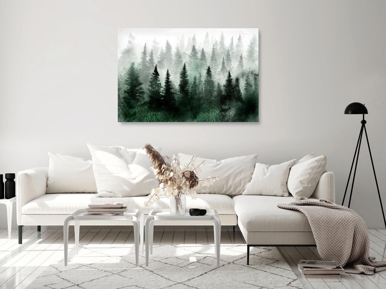 Tableau - Scandinavian Foggy Forest (1 Part) Wide