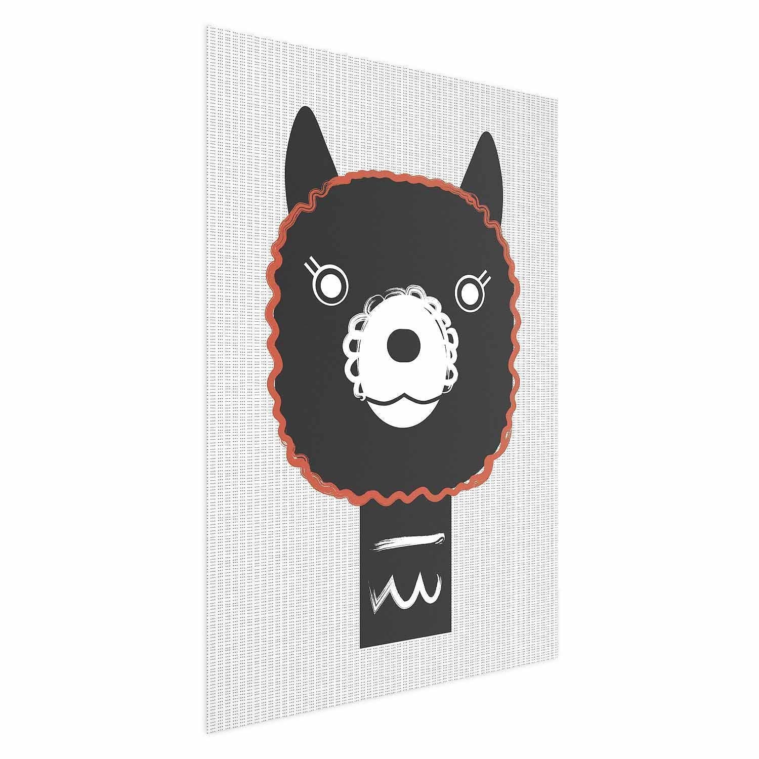 Poster - Decorative Alpaca