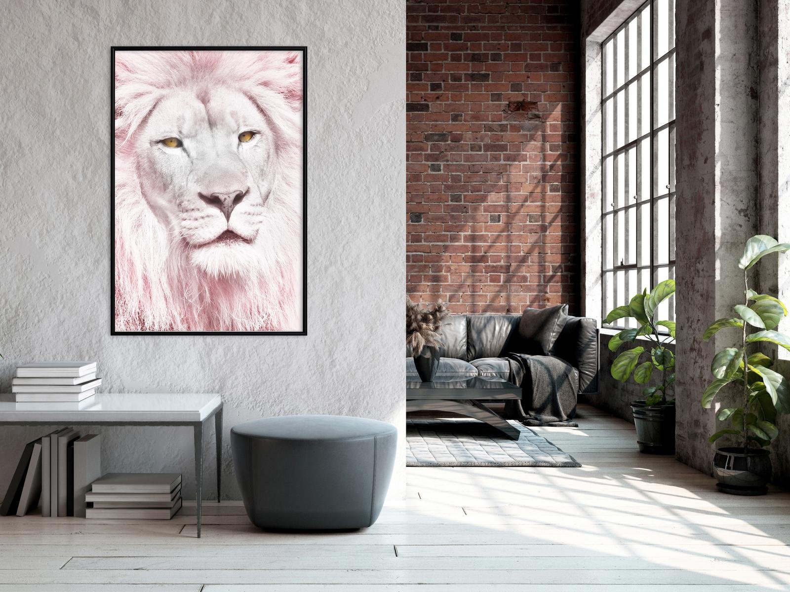 Affiche Lion Rêveur
