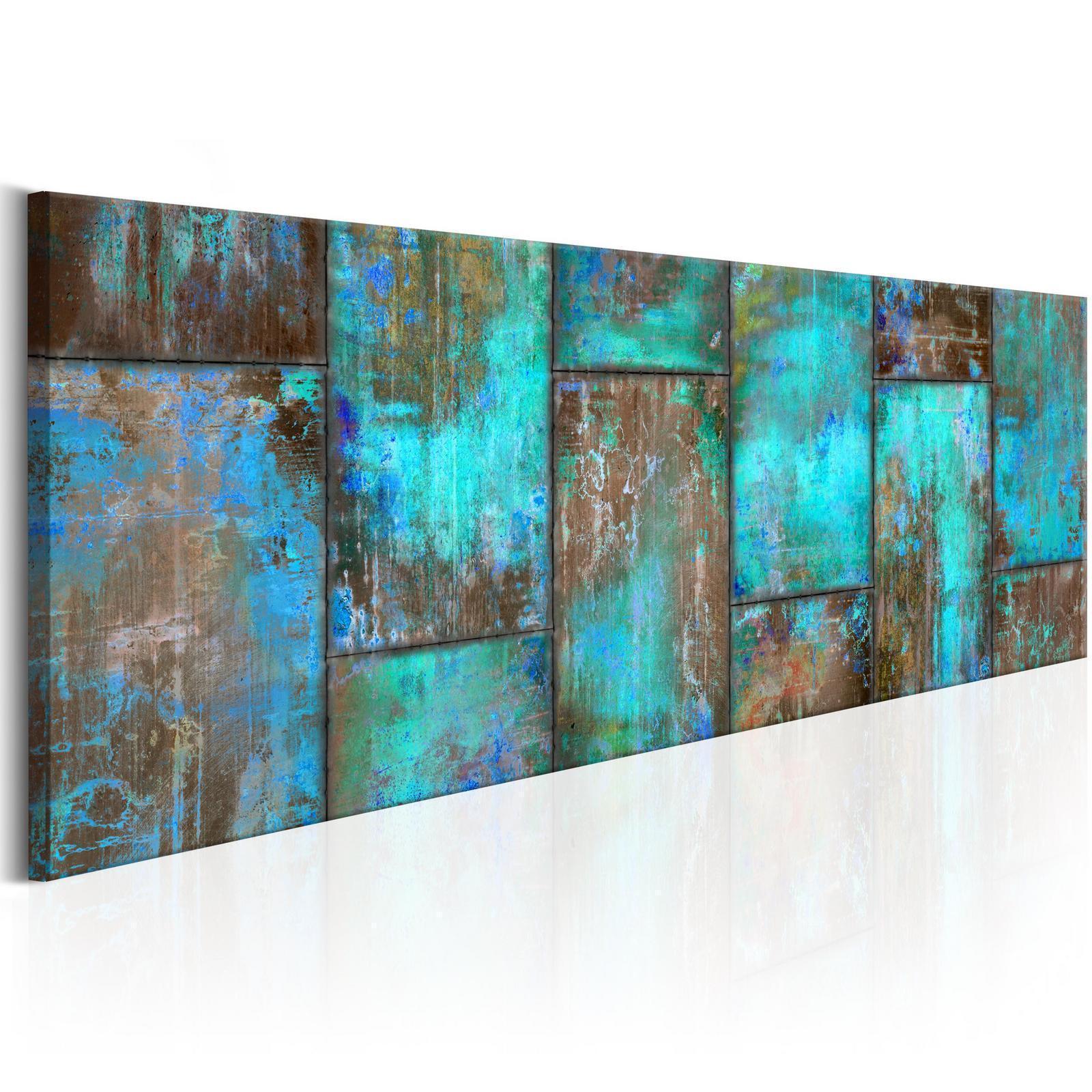 Tableau - Metal Mosaic: Blue