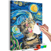 Peinture par numéros - Freaky Cat