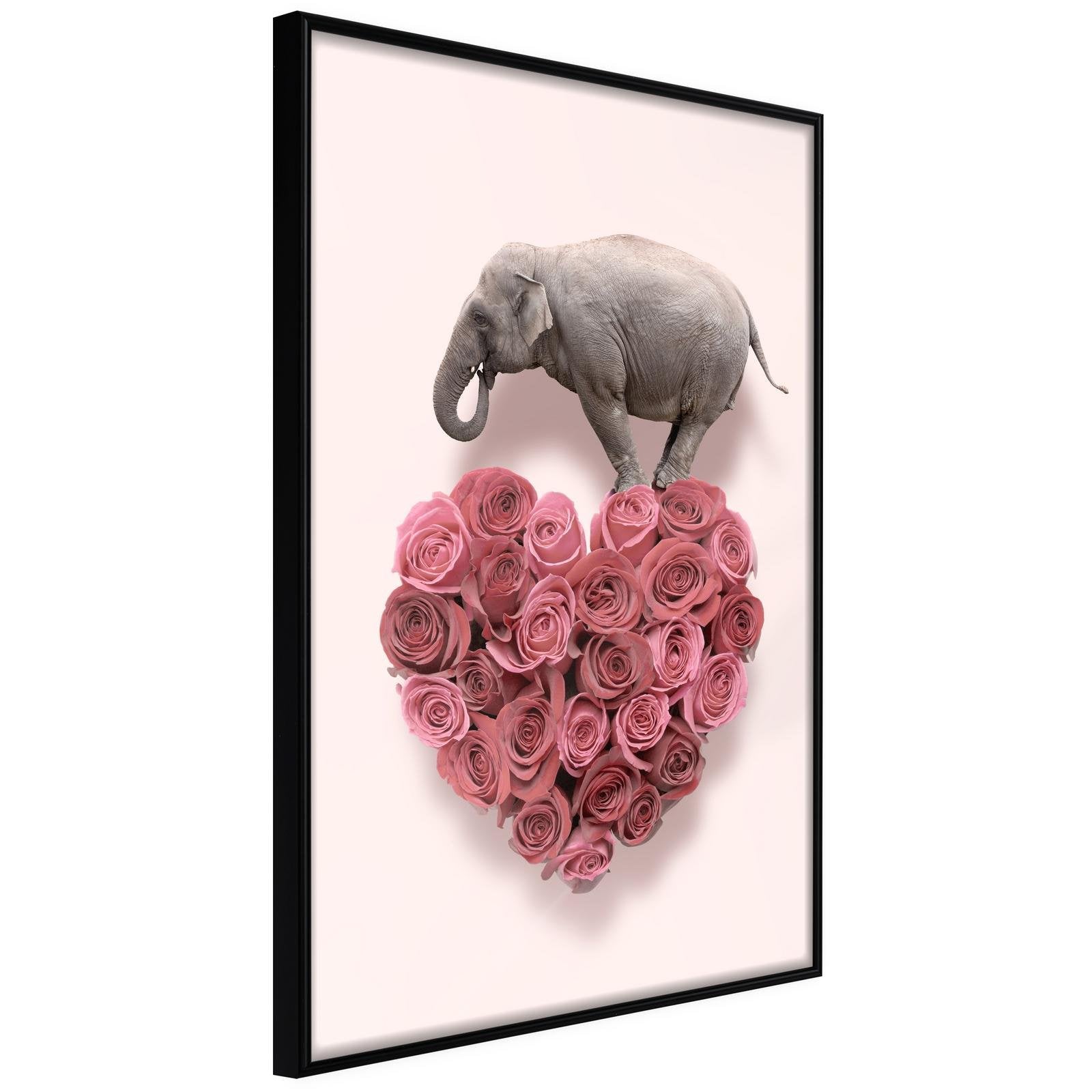 Affiche Eléphant - Preuve d'Amour