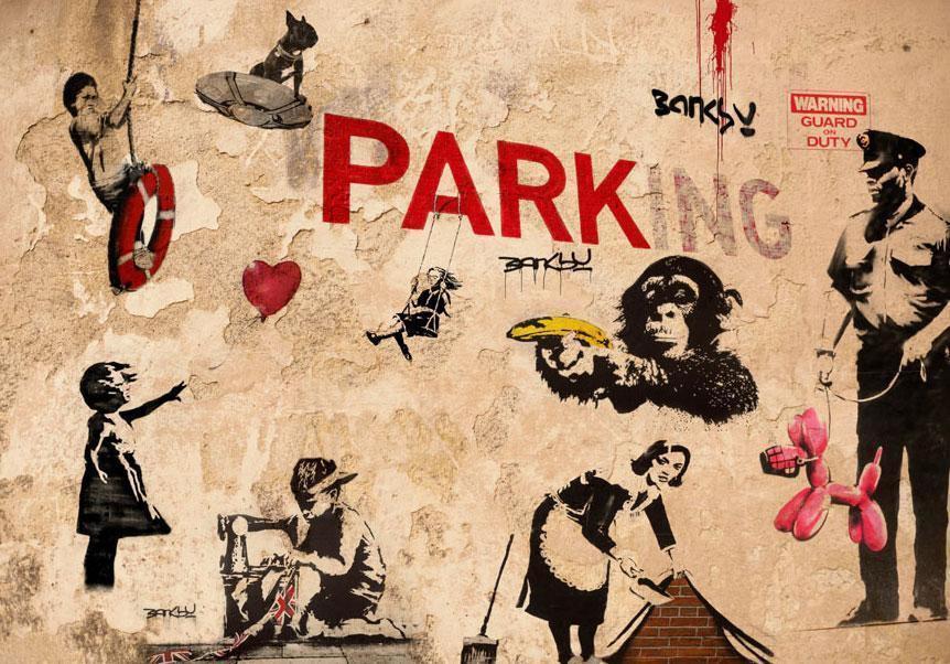 Papier peint - [Banksy] Range of Variety