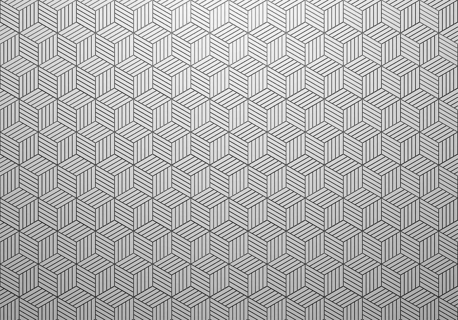 Papier peint - Hexagons in Detail
