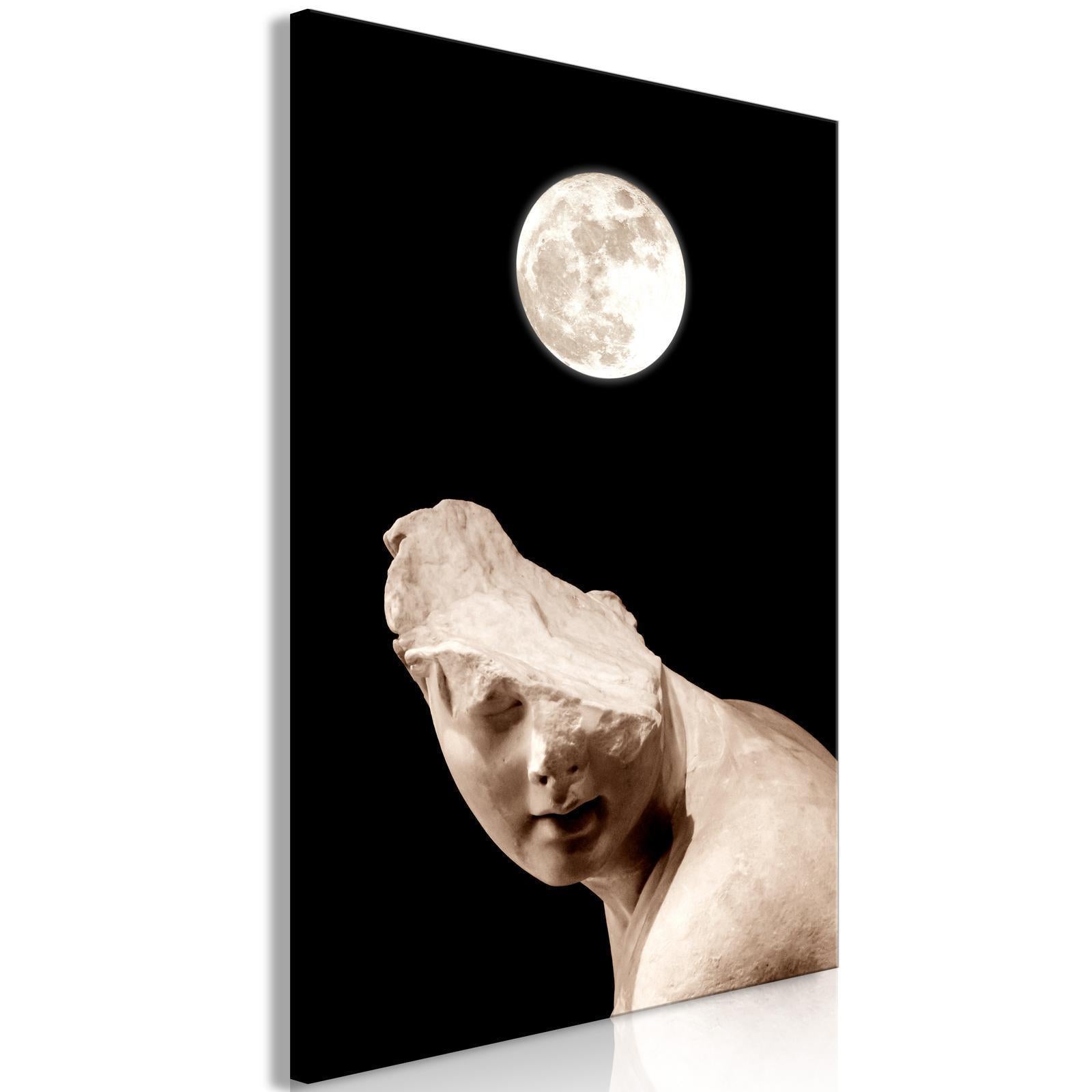 Tableau - Moon and Statue (1 Part) Vertical