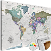 Tableau en liège - World Destinations (1 Part) Wide