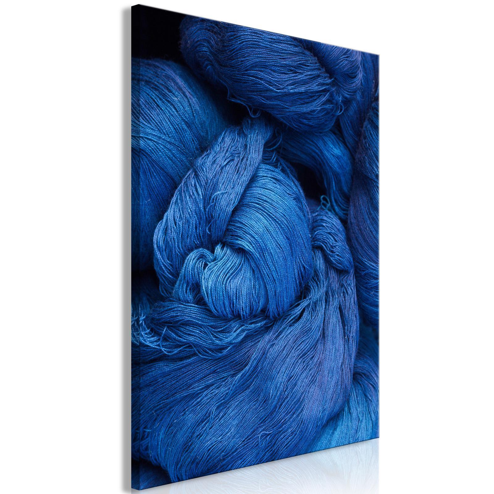 Tableau - Blue Worsted (1 Part) Vertical