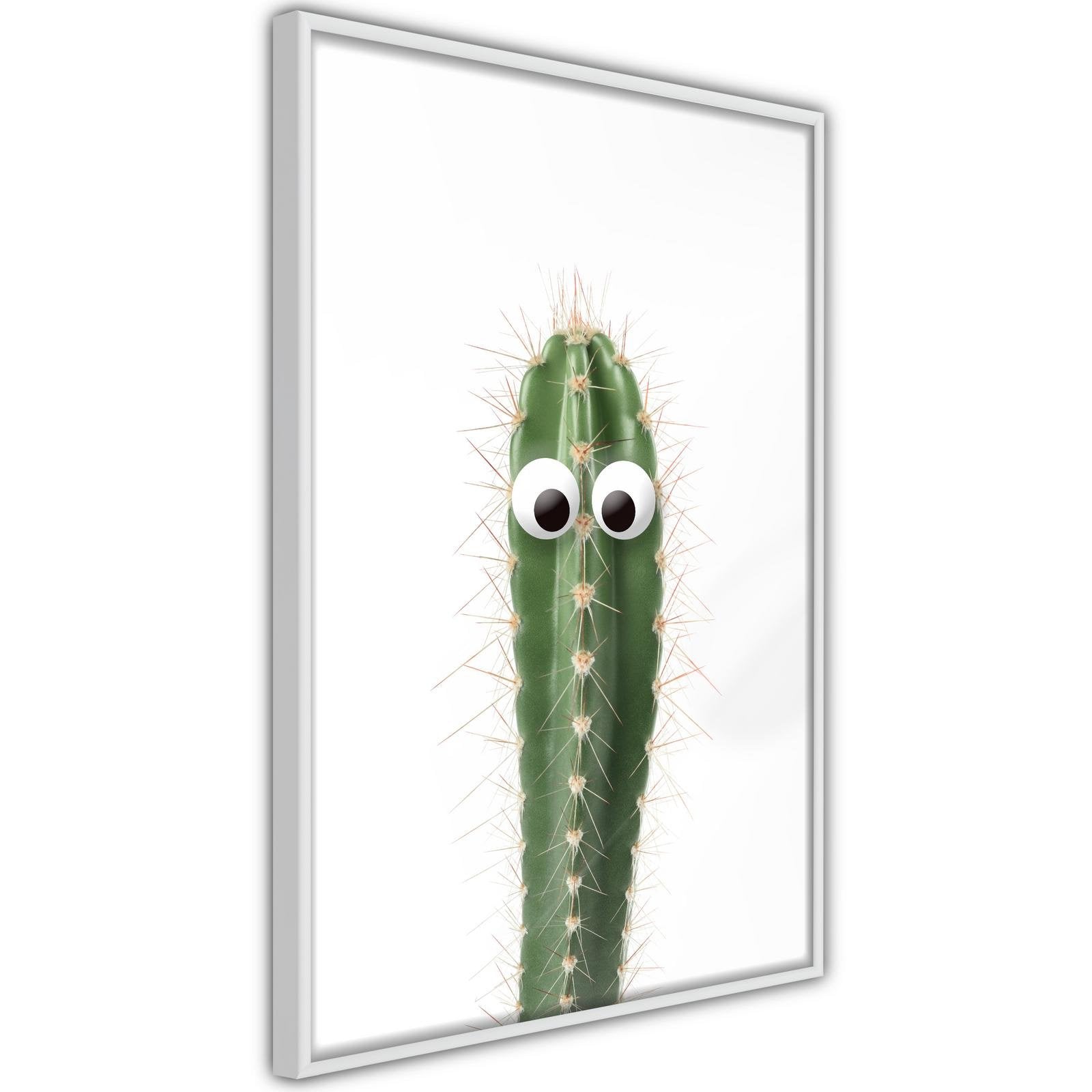 Affiche Cactus Rigolo