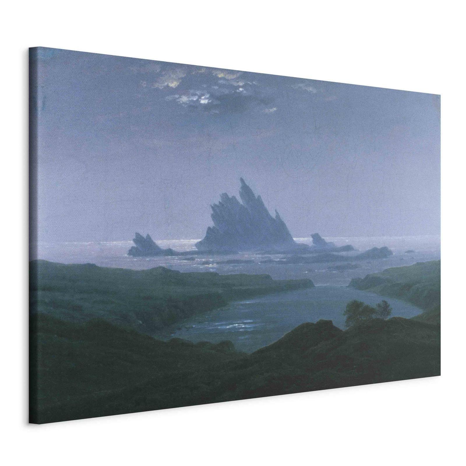 Tableau - Cliff reef on the beach (Caspar David Friedrich)