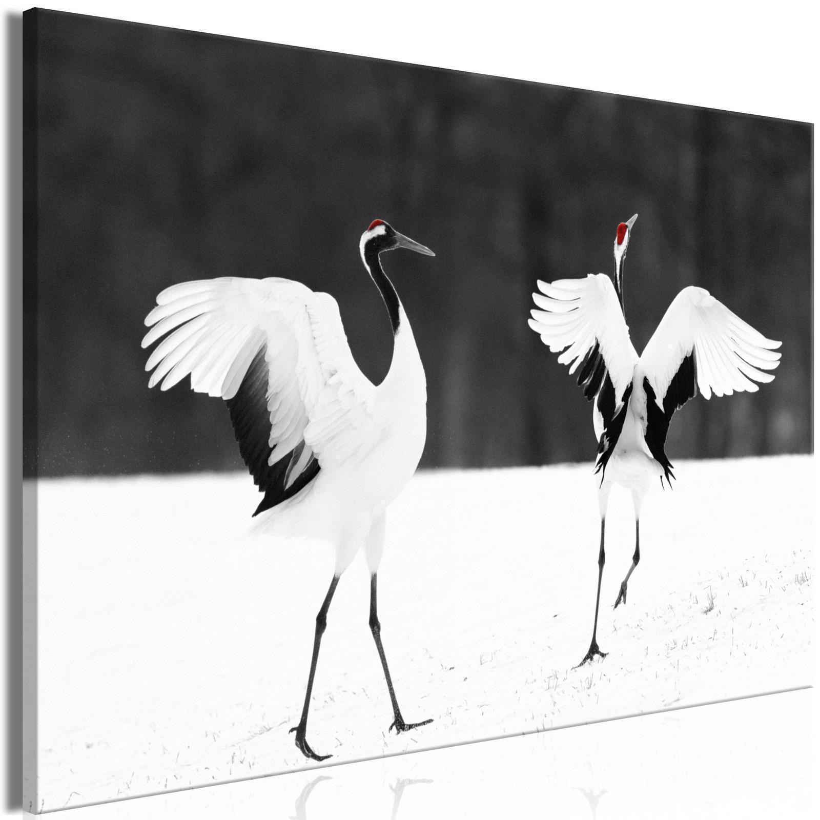 Tableau - Dancing Cranes (1 Part) Wide