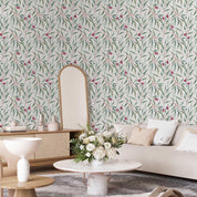Tapisserie murale - Pink Flower Buds