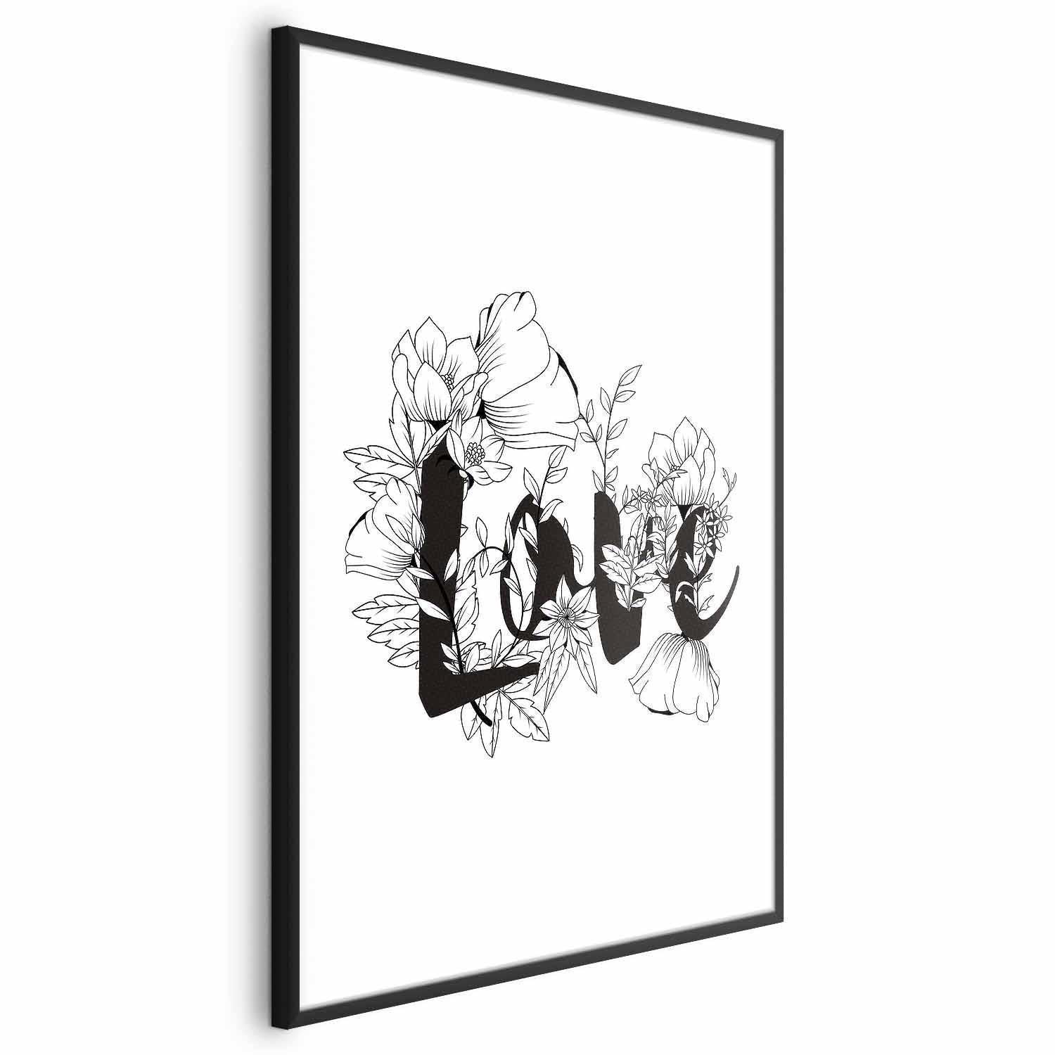 Poster - Love in Flowers