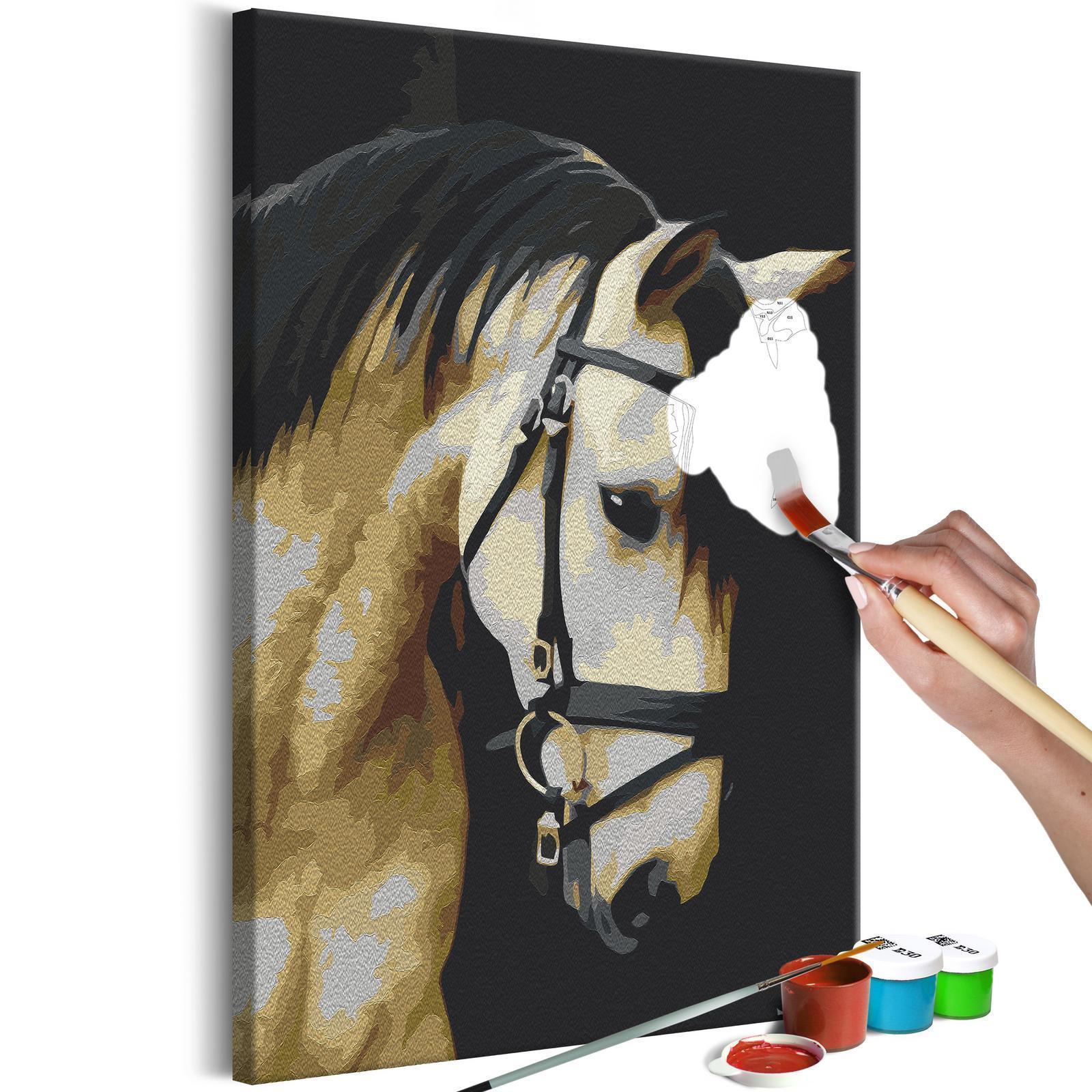 Peinture par numéros - Horse Portrait