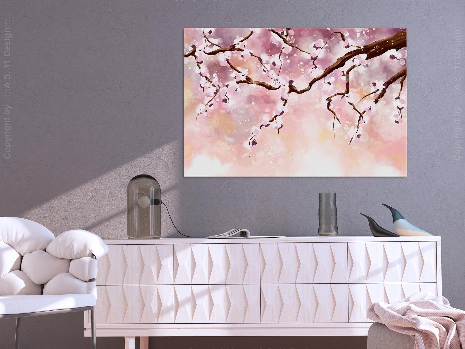 Tableau - Cherry Blossoms (1 Part) Wide