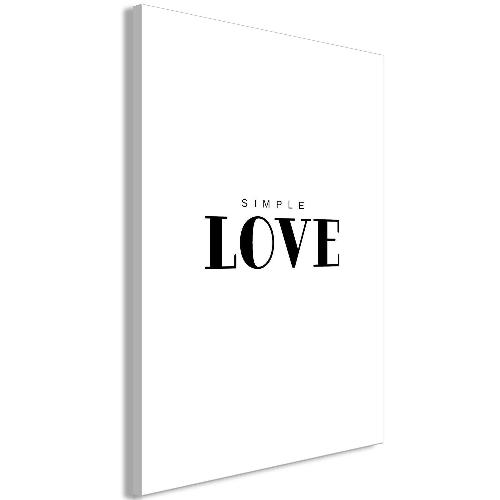 Tableau - Simple Love (1 Part) Vertical