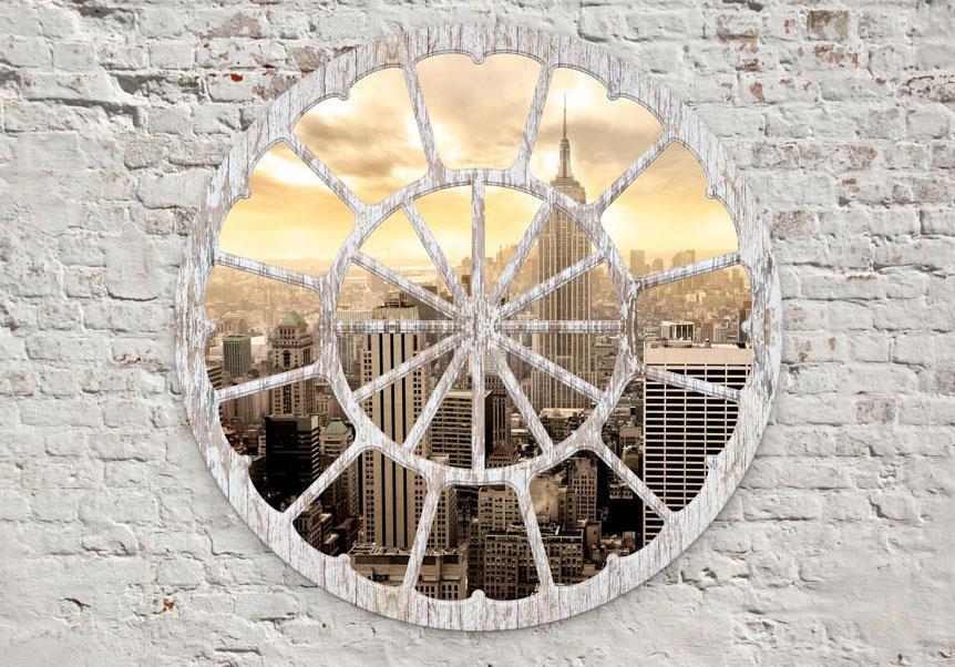 Papier peint - New York: A View through the Window