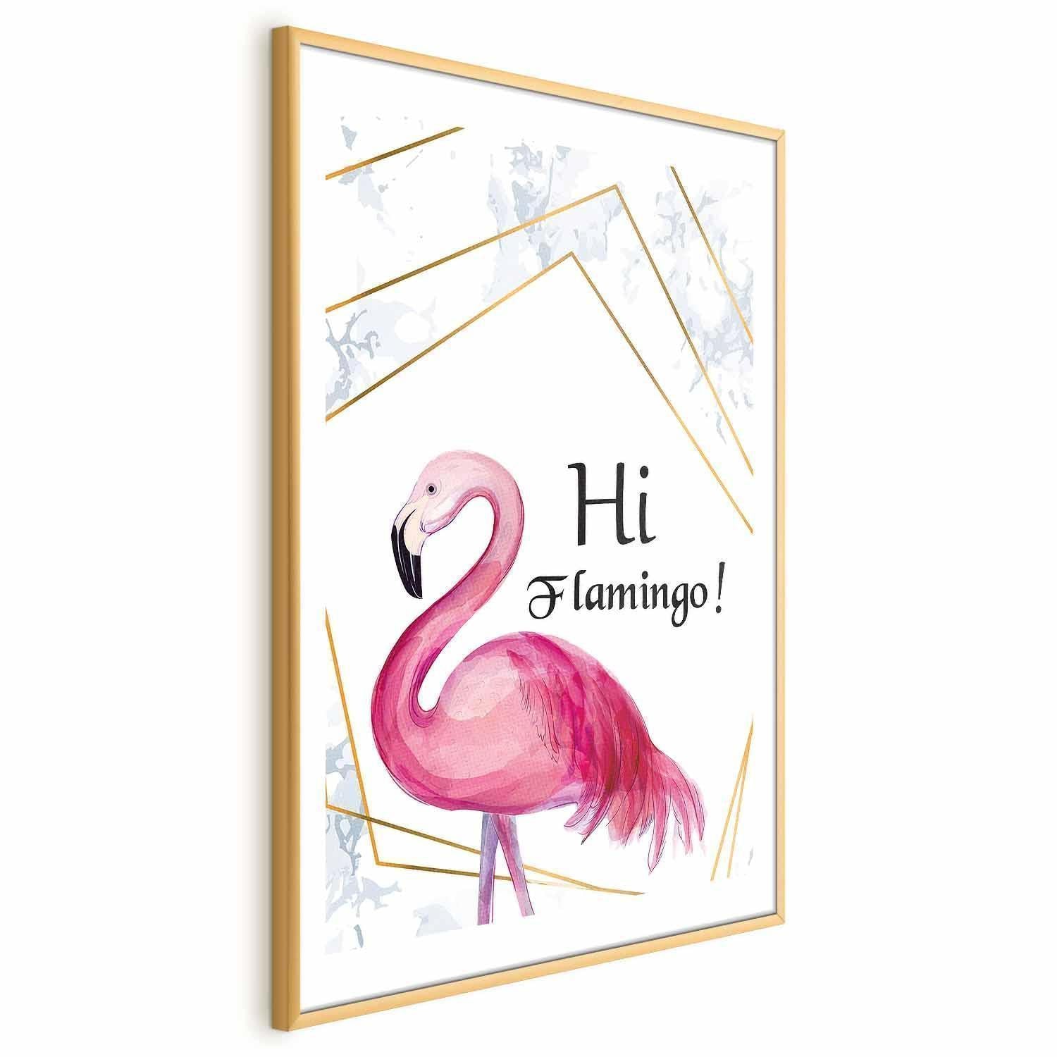 Poster - Hi Flamingo!