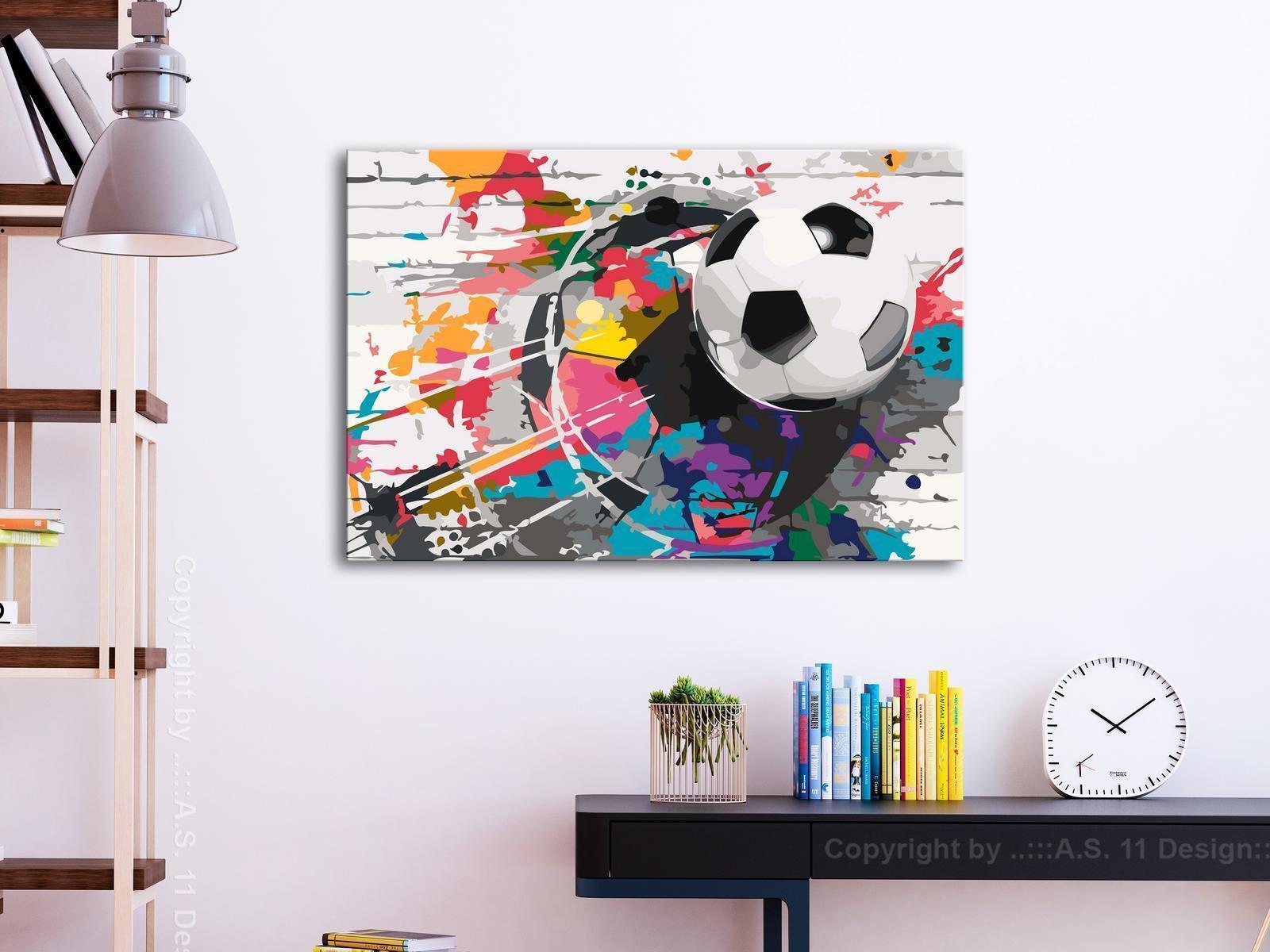 Peinture par numéros - Colourful Ball