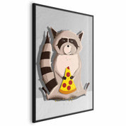 Poster - Raccoon Glutton