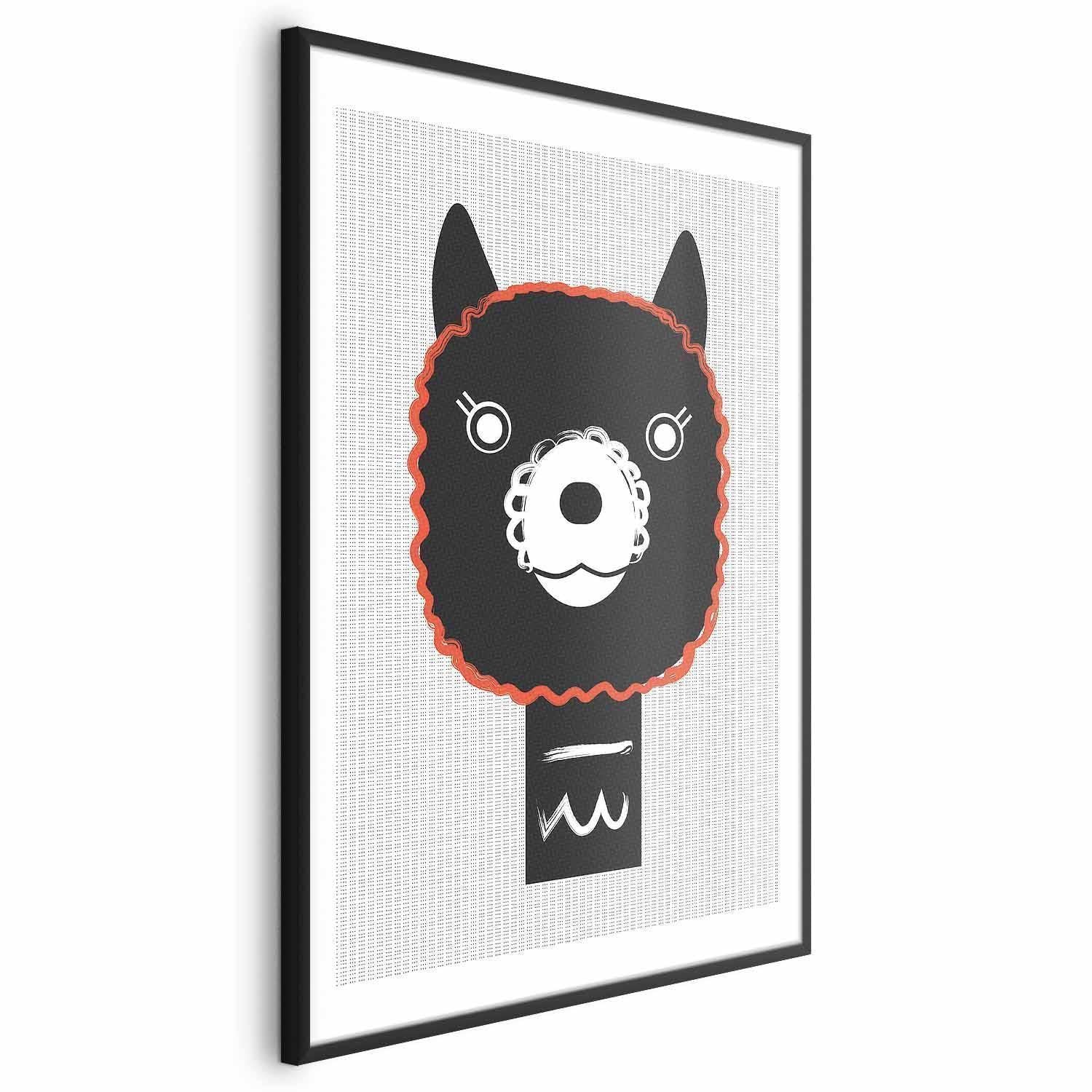 Poster - Decorative Alpaca