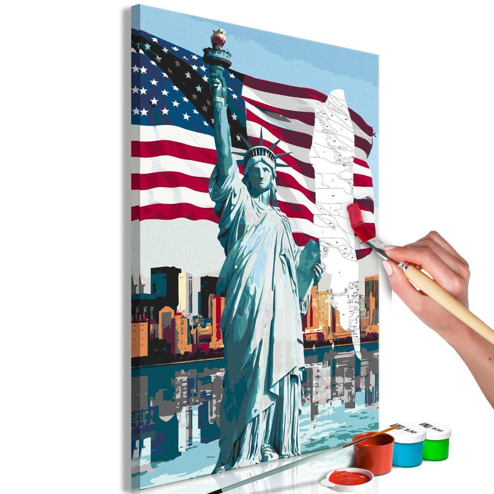 Peinture par numéros - Proud American