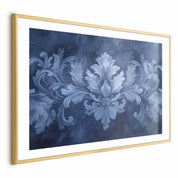 Poster - Blue Ornament in Cool Shades