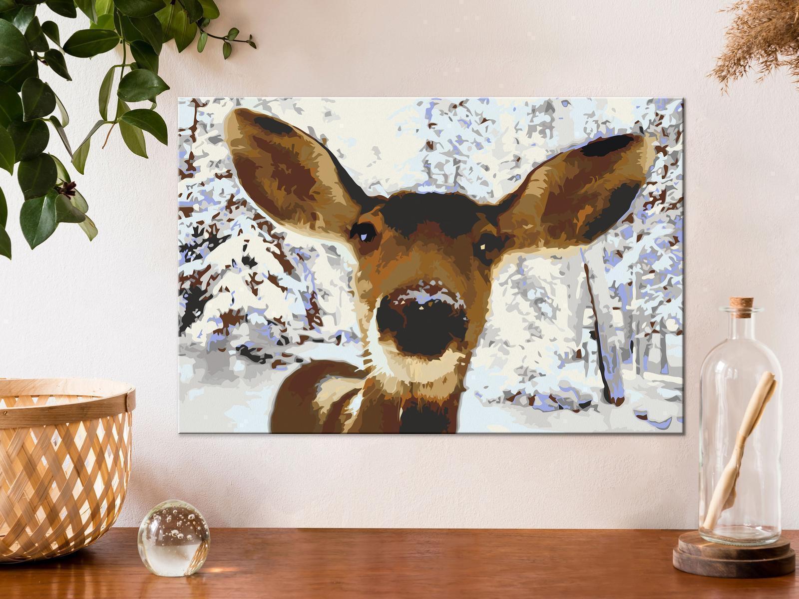 Peinture par numéros - Friendly Deer