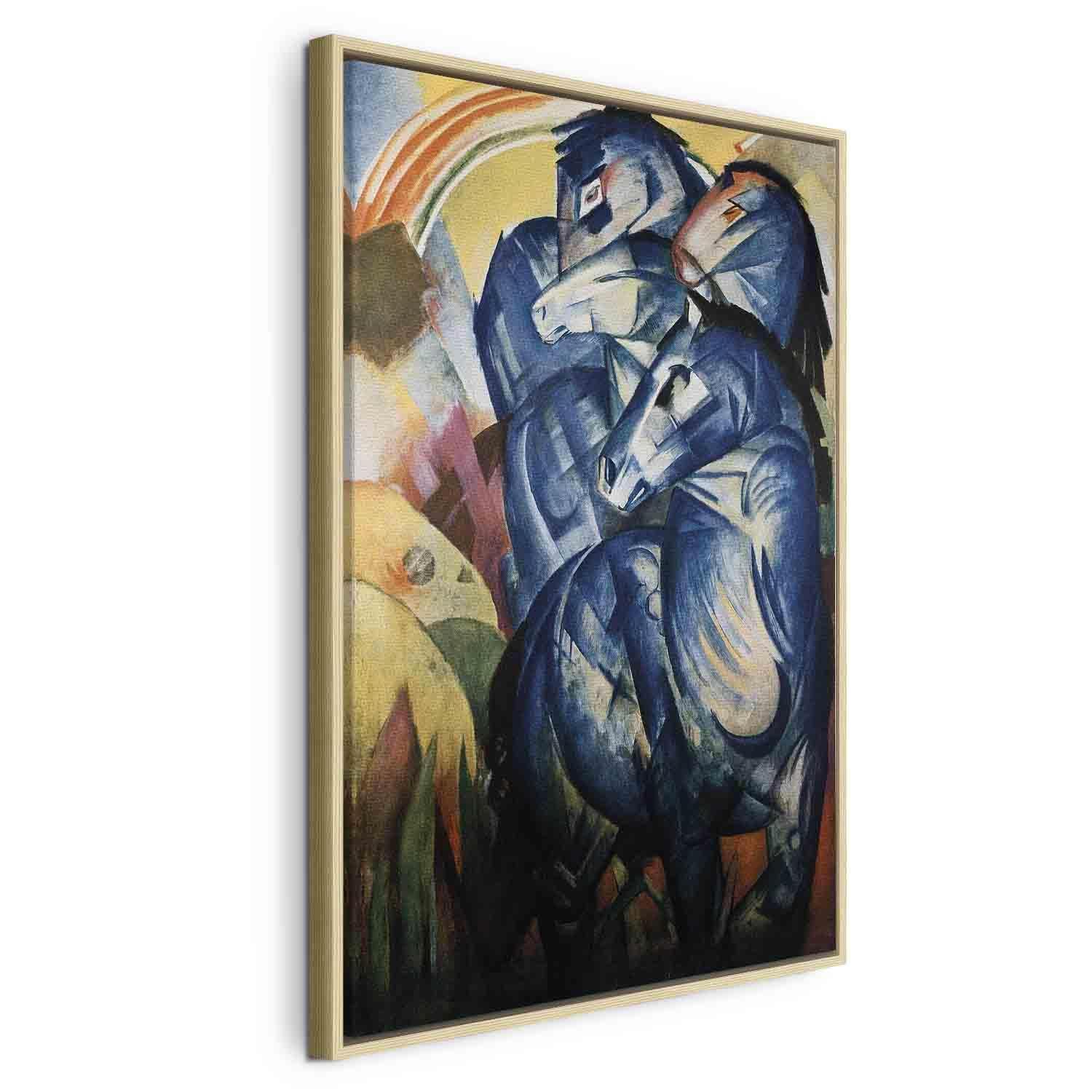 Tableau - The tower of blue horses (Franz Marc)