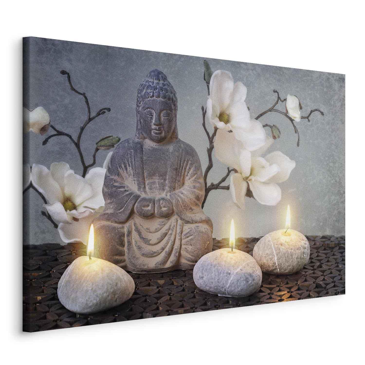 Tableau - Buddha and Stones (1 Part) Wide